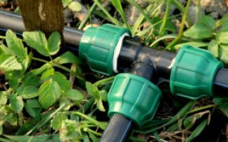 Из каких труб лучше сделать полив водоотведение для сада